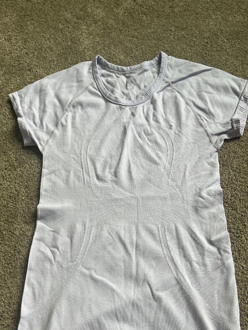 Lululemon Swiftly Tech Short Sleeve shirt- pale purple